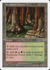 Floresta Karplusana / Karplusan Forest - Magic: The Gathering - MoxLand